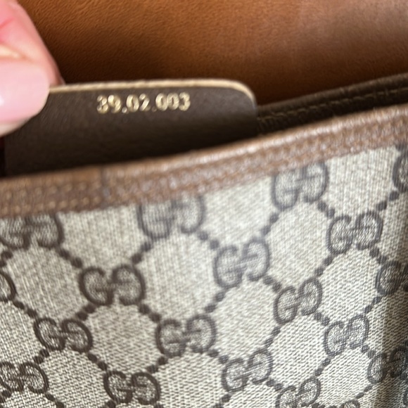 Gucci GG tote bag purse Sherry line authentic vintage and perfect!! See pics!! - Picture 6 of 9